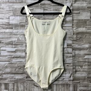 Shapermint Essentials Women's Bodysuit 2XL Cream